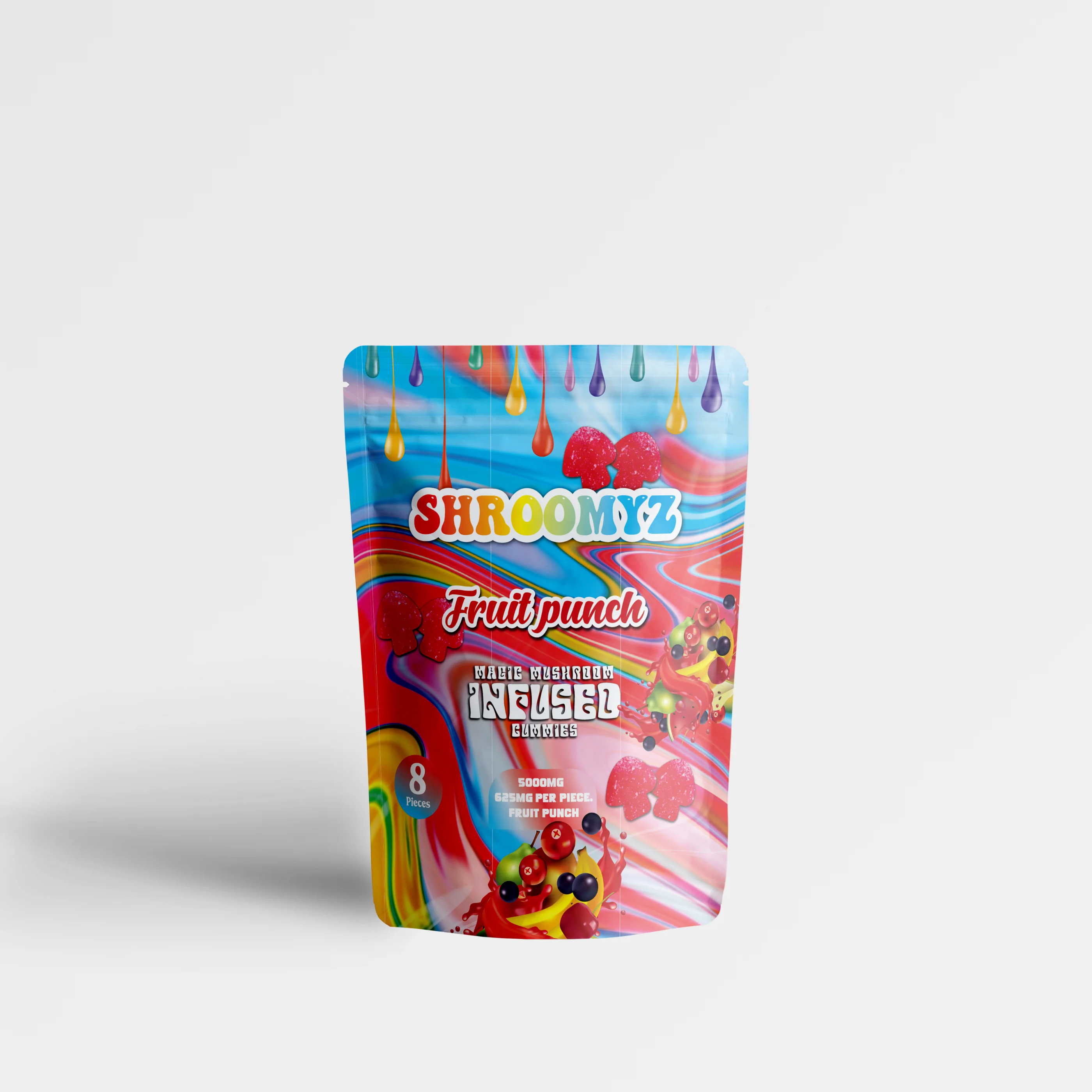 Shroomyz Fruit Punch Gummies