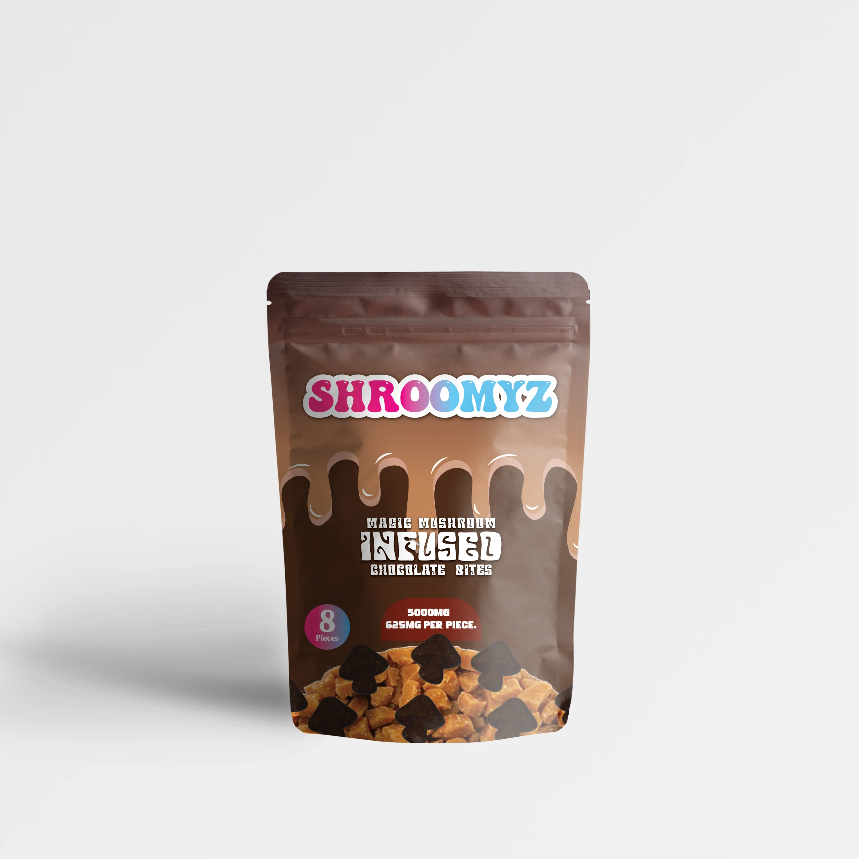 Shroomyz Skor chocolate bites psilocybin pack